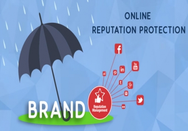 I will do reputation management for a brand and personal