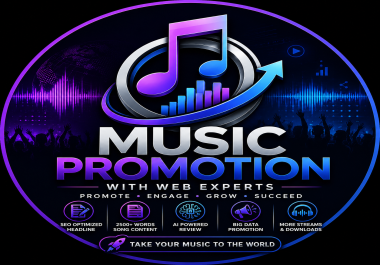 Music promotion with web experts