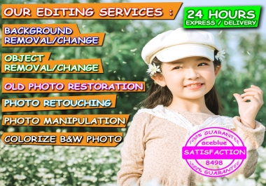 I will photoshop anything you want in 24 hours