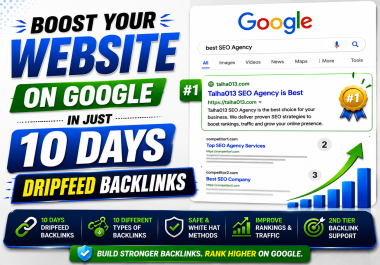 Boost Your Website on Google in Just 10 Days Dripfeed Backlinks