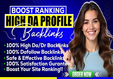 Power Up Your SEO with Our 100 Premium Profile Backlinks Service