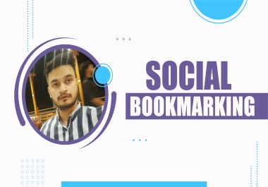 I will create 60 social bookmarking submissions with high da backlinks