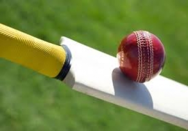 I will write great articles on cricket