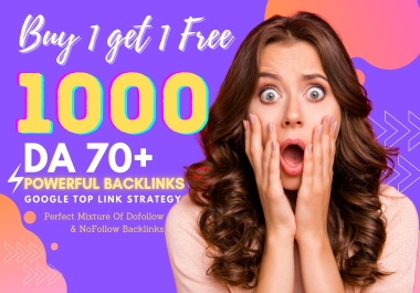 Build high quality high da contextual dofollow SEO backlinks pure white hat