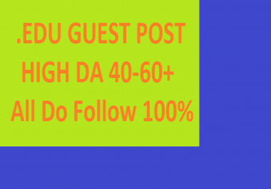 Rapid Rank with high DA Edu guest post DA 40-60 50 off