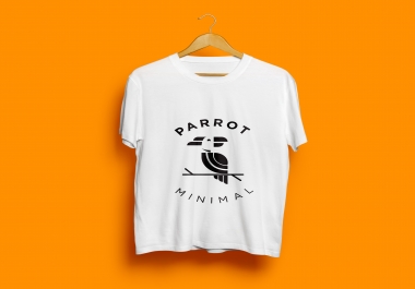 I will create unique,  minimal T-shirt design