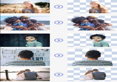 I will help you remove background from 25 photos.