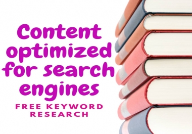 I will write 5x500 word unique SEO web site content for you