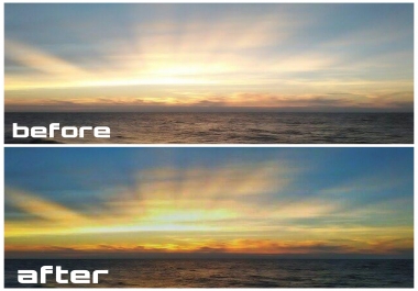 If you want to edit photos i'm here to do it for you