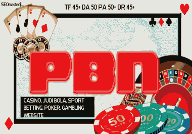 PBN 120 Homepage PBN for Casino Poker Slot Betting ADULT Gambling football Backlinks SEO Google Rank