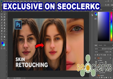 I will do professional skin retouching, headshots and images editing