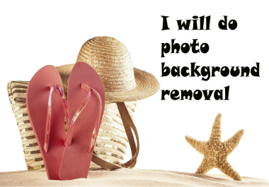 I will do photo background removal