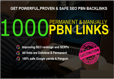 Get powerfull 1000+backlink with most DA/PA/TF/CF on ur homepage with unique website