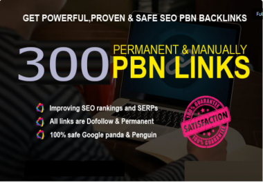 Get Powerfull 300 Primium Backlink with DA/PA on ur Homepage with unique website