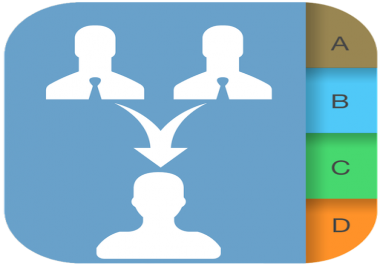 I will convert your bulk individual 6000 vcard contact list to 1 single Vcard file