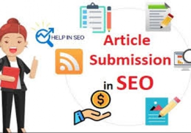 I will do 50 Artical submission