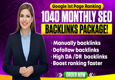 Increase Website Rankings With All in One Complete Monthly Package 2025 - Powerful SEO Backlinks