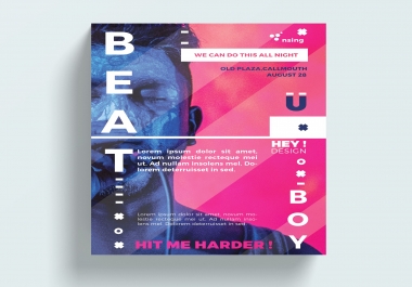 I will do creative flyer design