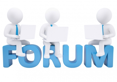 30 manually Forum Posting SEO backlinks for Google Ranking Your Business