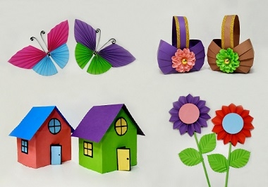 I will make origami DIY paper craft videos for your social media