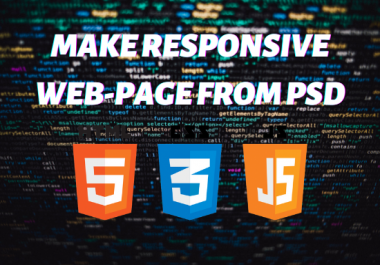 Make Responsive Website from PSD