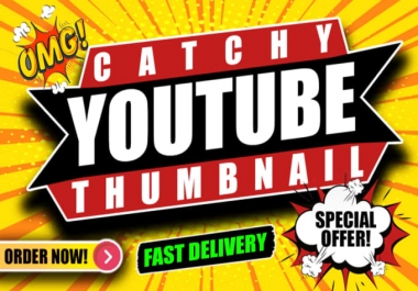 I will design prefect YouTube thumbnail in 1 day