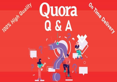 I will provide 50 unique manual quora answers