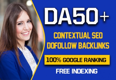 I will make 10 permanent high DA Contextual Backlinks Guranteed