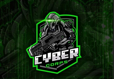 I will do a professional mascot, cartoon logo for animals, esports,  sports and twitch
