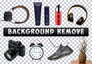 I will remove background or cut out 5 images