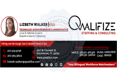 I will design modern minimalist clickable HTML email signature