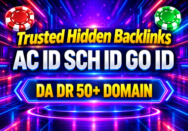 I will trusted hidden backlinks ac. id sch. id go. id