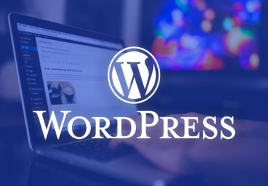 Create a good and responsive wordpress website in very less time