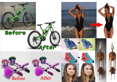 White background remove Manual clipping path