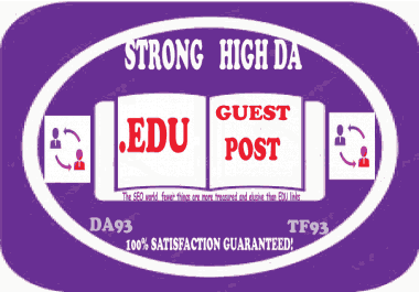 I will write and Publish 2 Dofoll0w Edu Guest Posts on High DA to Boost Keyword Ranking
