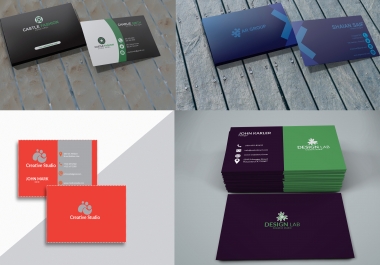 I will provide unique business card design