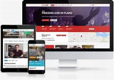 I'll create a beautifull wordpress sites for you.