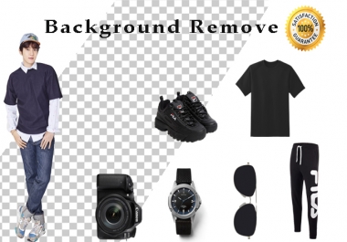 I will Professionally remove background from any image
