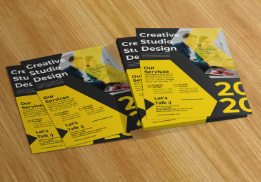 I will amazing design your urgent flyer or poster within 6 hours