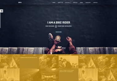 I will design custom web page and landing page