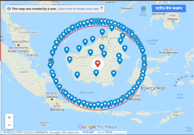 creat 1500 google map citation
