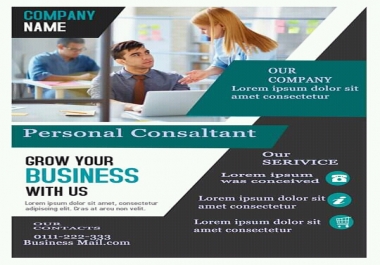 I will design high quality flyers