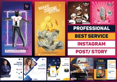 I will create Post or story design