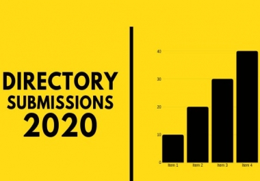 I will do high quality directory submission to 200 website manually