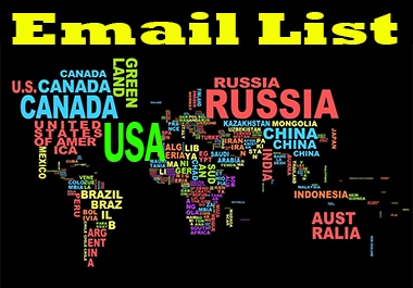 7000 Niche Targeted Verified,  Clean and Active Email List for Email Campaign