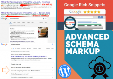 Setup Advance Rich Snippet,  Schema Markup Structured Data
