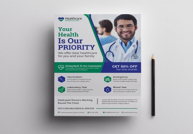 I will design a one page,  full color flyer explaining your business