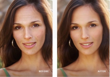 photo retouching in a couple of minutes