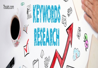 I will do keyword research,  SEO.