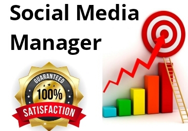 I will be your social media manager and content creators.
